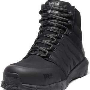 Timberland PRO Mens Radius Mid Composite Safety Toe Industrial Athletic shoes